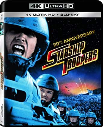 Front. Starship Troopers: 20th Anniversary   - 4K Blu-Ray.