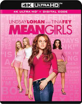 Front. Mean Girls - 4K Blu-Ray.