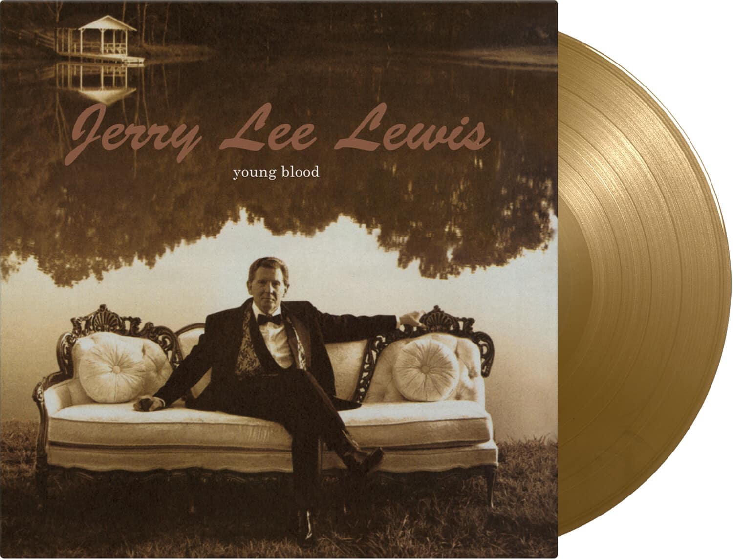 Jerry Lee Lewis - Young Blood - Limited 180-Gram Gold Colored Vinyl  - VINYL LP