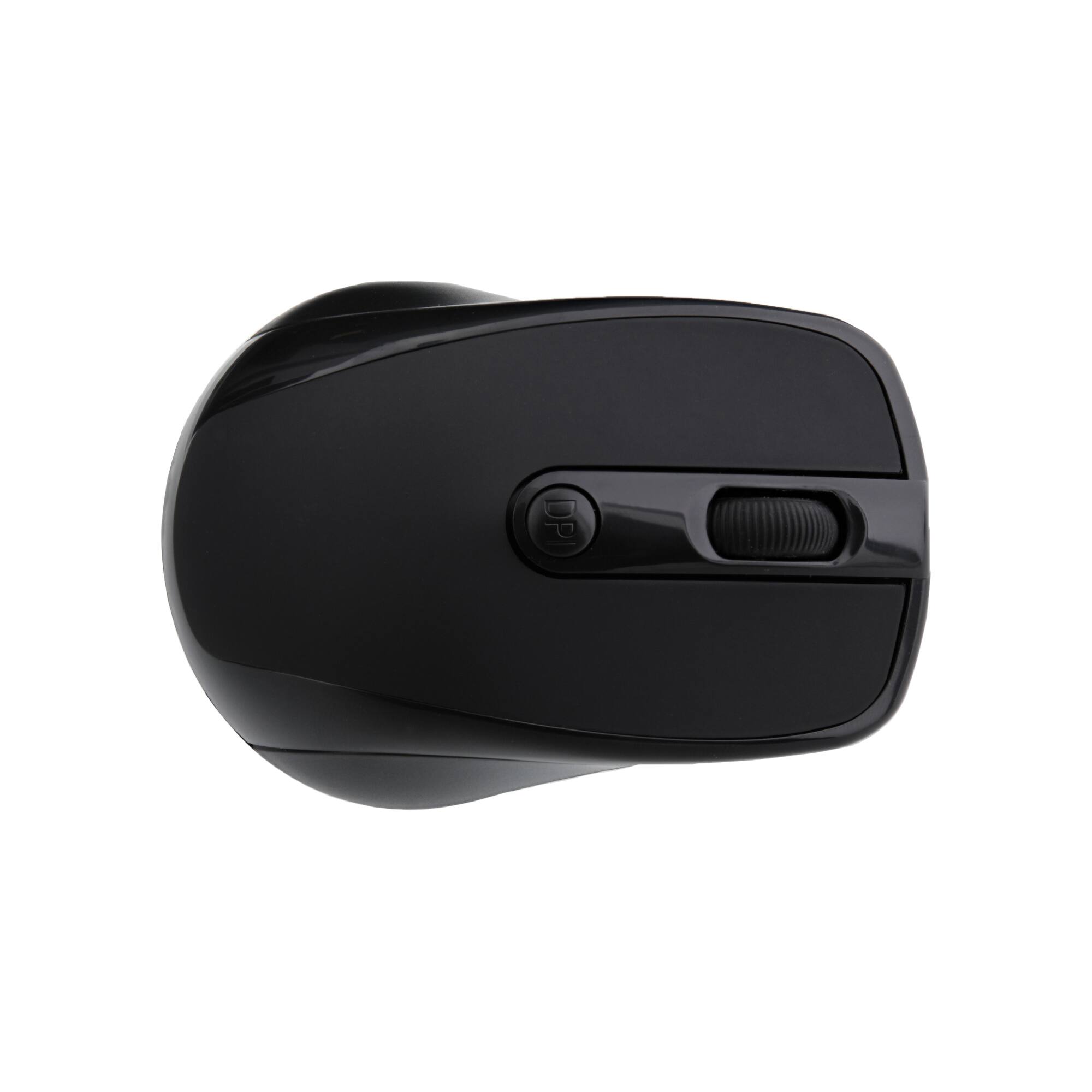 Left. Xtreme - 3 Button 2.4GHz Opitcal Mouse Wireless w/ Nano Receiver - Black.