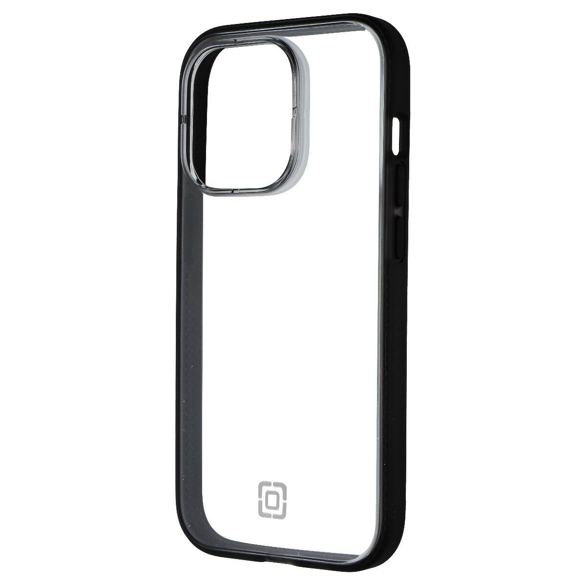 Front. Incipio - Idol Series Case for Apple iPhone 14 Pro - Fitted Clear Back - Black / Clear.
