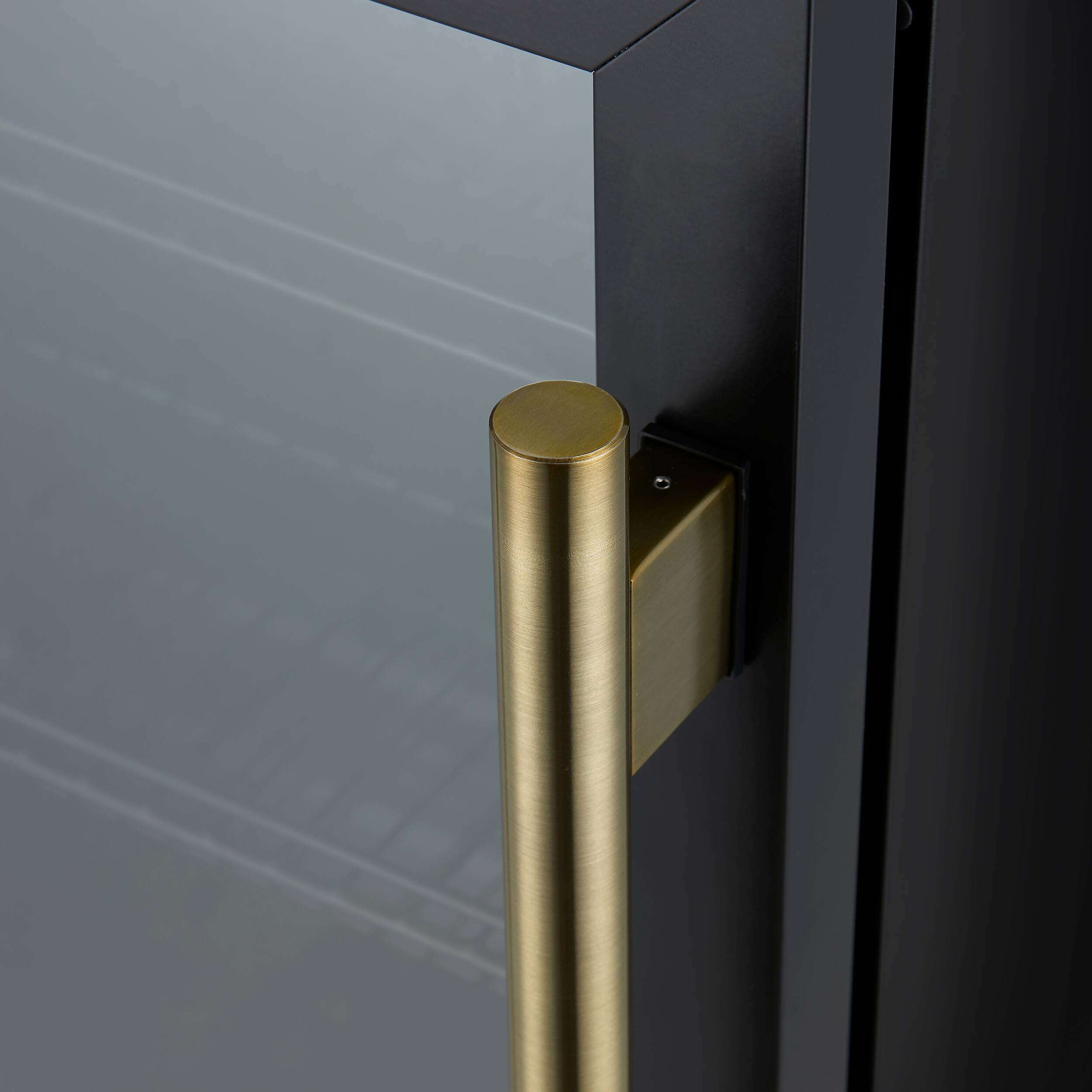 Alt View 3. Forno Appliances - Frescolino 188-Can Convertible 4.8 Cu. Ft. 24" Wine Cooler - Black.