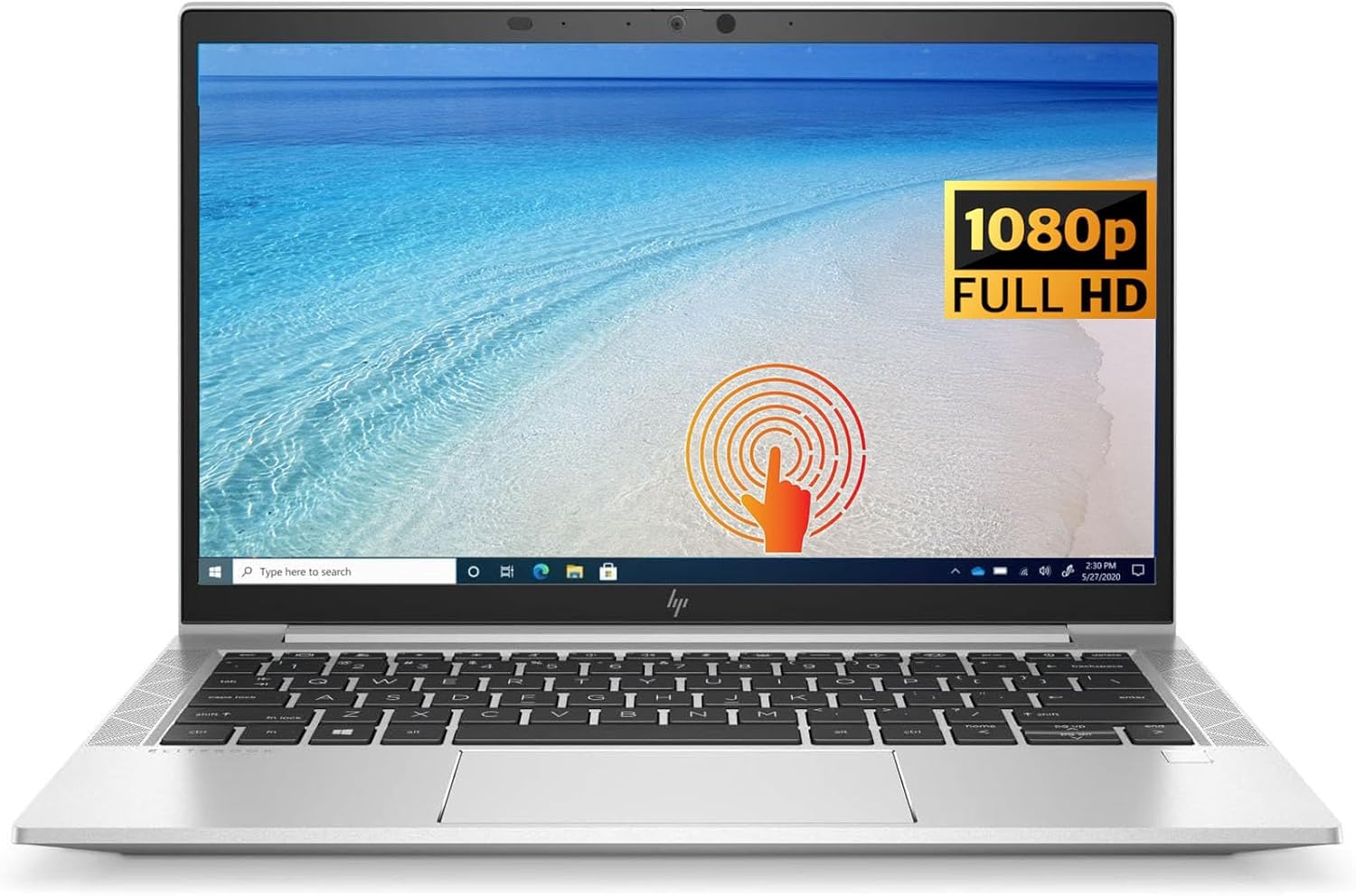 HP - EliteBook 830 G8 Certified Refurbished 13.3", Intel Core i7-1185G7, 32GB RAM, 512GB SSD Retina Laptop - Silver