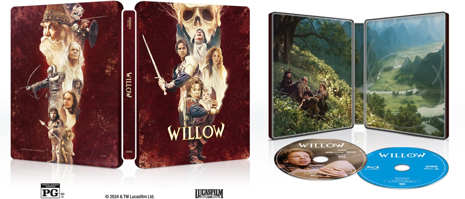 Willow (Steelbook)   - 4K Blu-Ray [4K Ultra HD Blu-ray]