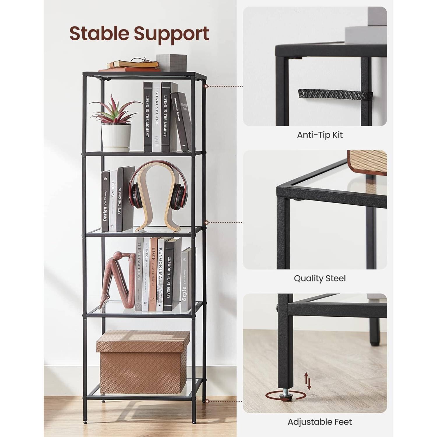 Stable Support

Anti-Tip Kit

Quality Steel

Adjustable Feet
