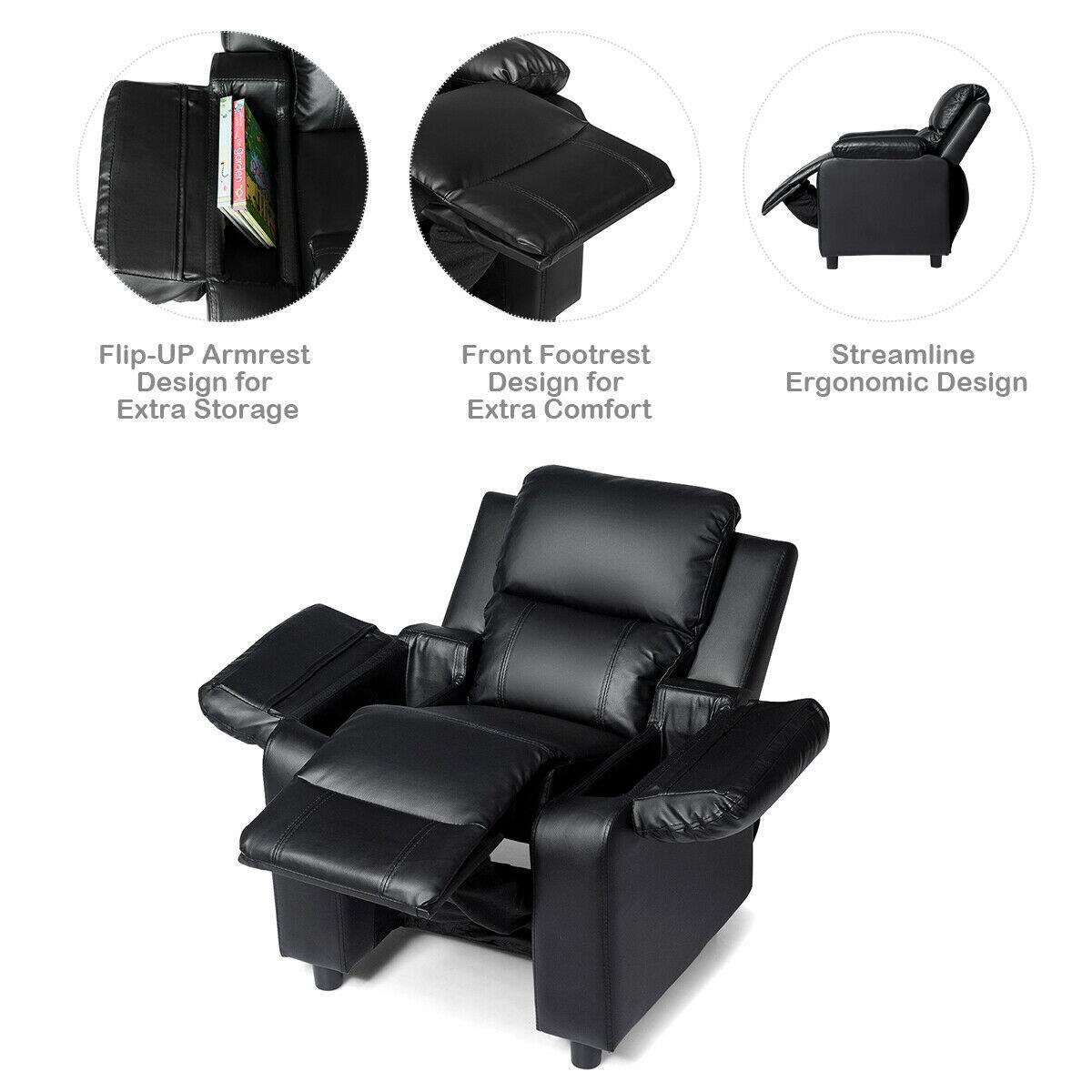 - Flip-Up Armrest Design for Extra Storage
- Front Footrest Design for Extra Comfort
- Streamline Ergonomic Design