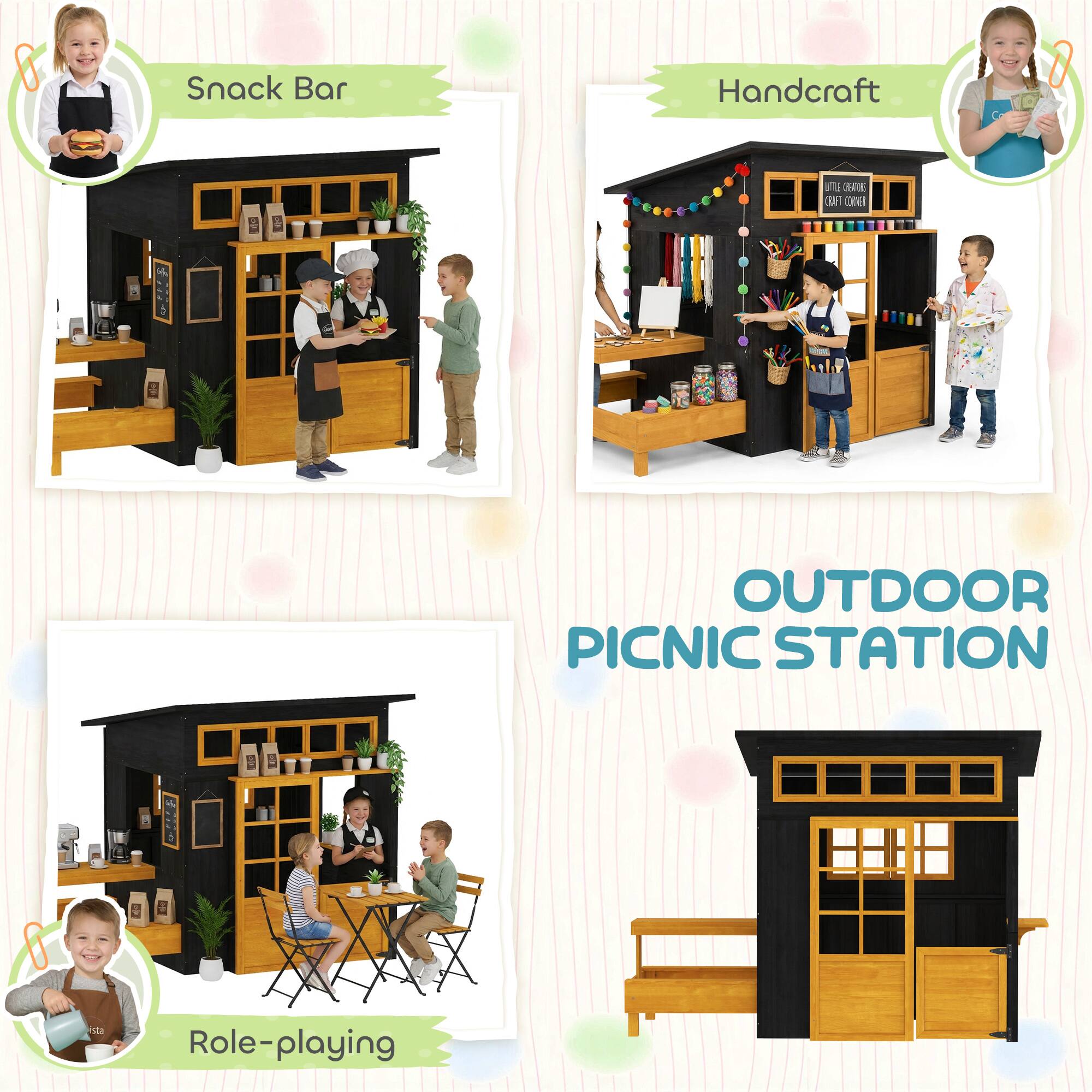 Snack Bar  
Handcraft  
Role-playing  
OUTDOOR PICNIC STATION
