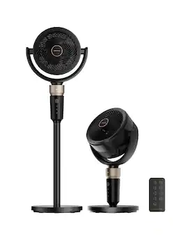 Dreame - FC15 Oscillating Standing Fan, 9 Speeds 3 Modes Turbo Flow, Height-Adjustable, Washable Filter, LED Screen, Timer