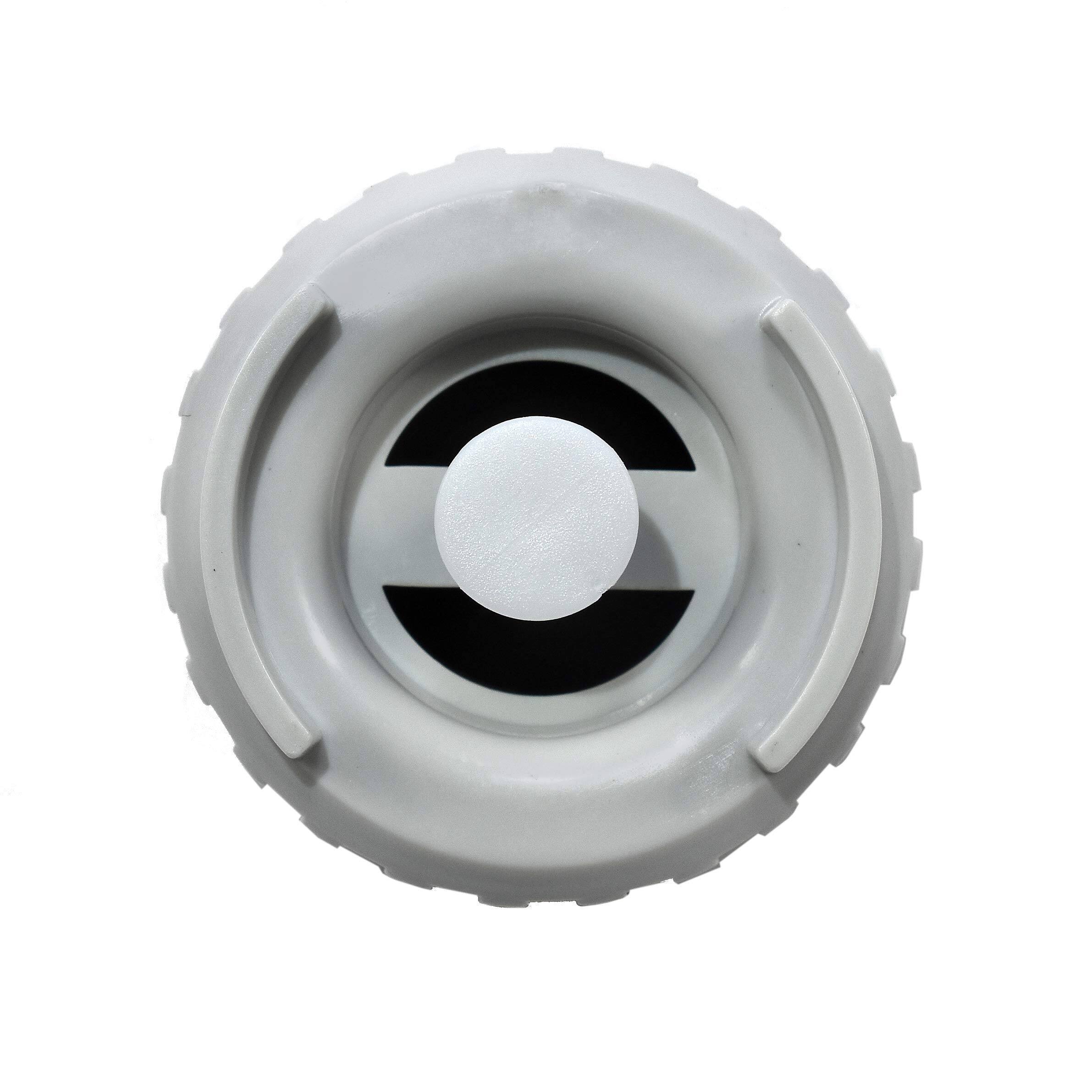 Alt View 4. HQRP - 2-Pack Humidifier Bottle Valve Caps with Plunger and Seal Ring for Emerson MoistAir, Kenmore - Replaces 509229-1.