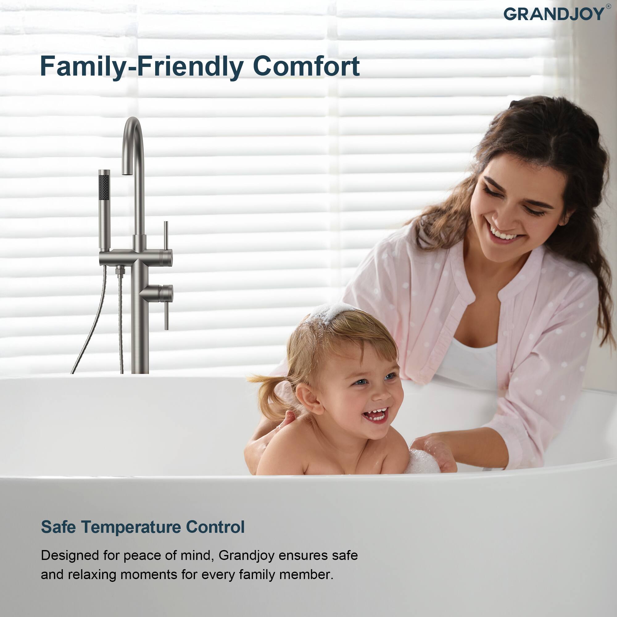 GRANDJOY

Family-Friendly Comfort

Safe Temperature Control

Designed for peace of mind, Grandjoy ensures safe and relaxing moments for every family member.