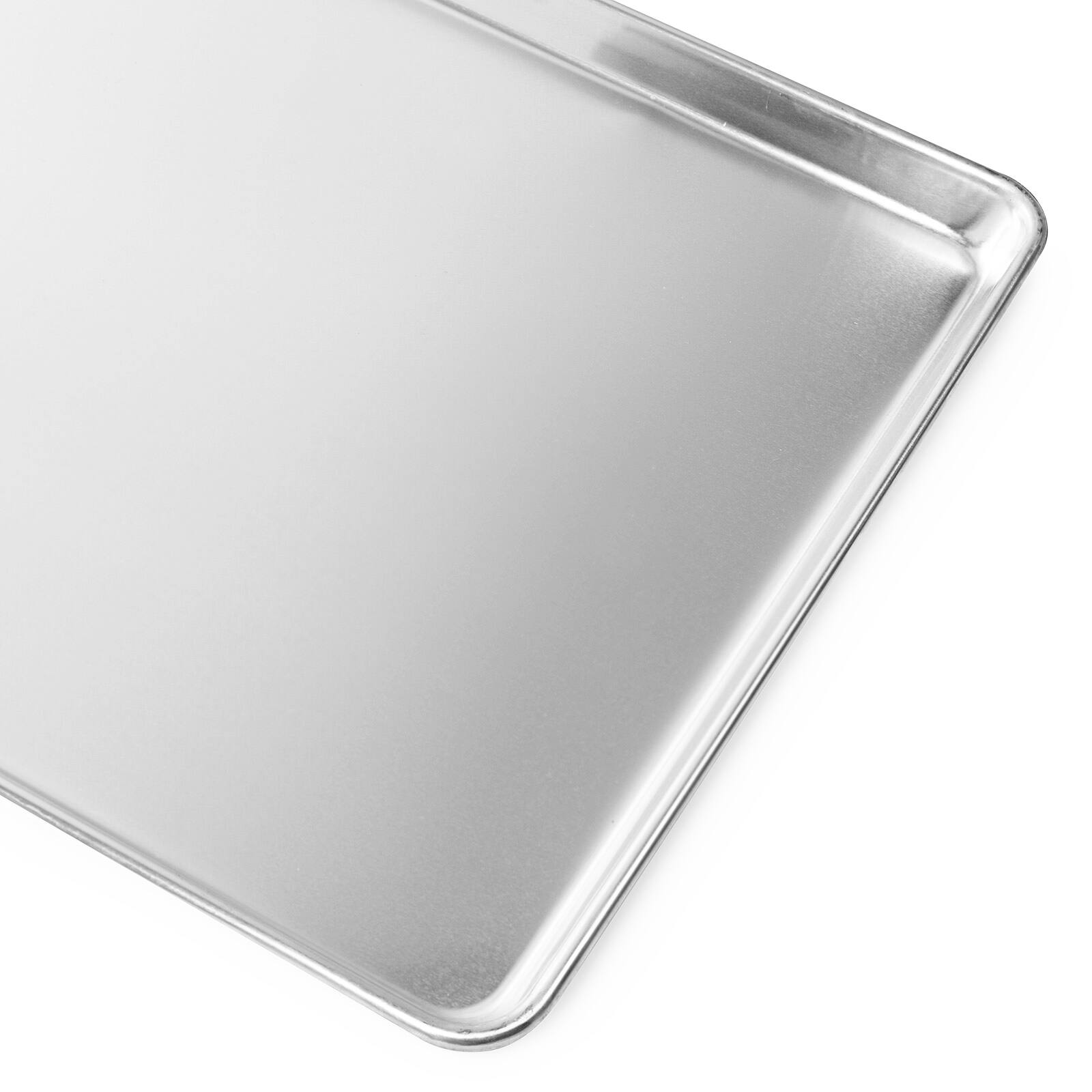 Alt View 4. GRIDMANN - 9 x 13-in 12pk - Commercial Aluminum Cookie Sheets - Silver.
