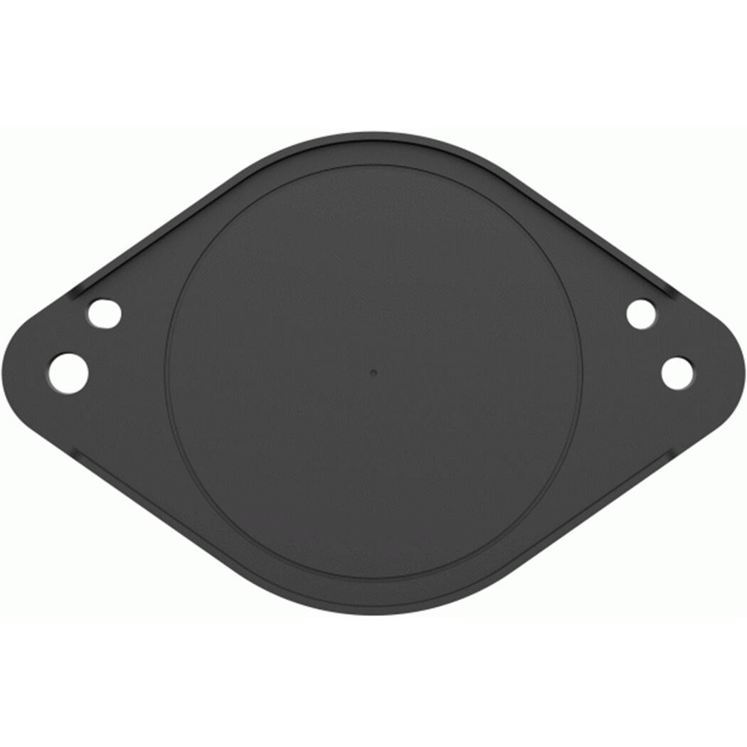 Alt View 14. Metra - Speaker Adapter Plate for Select Toyota 2022-2024 Vehicles (2-Pack) - Black.