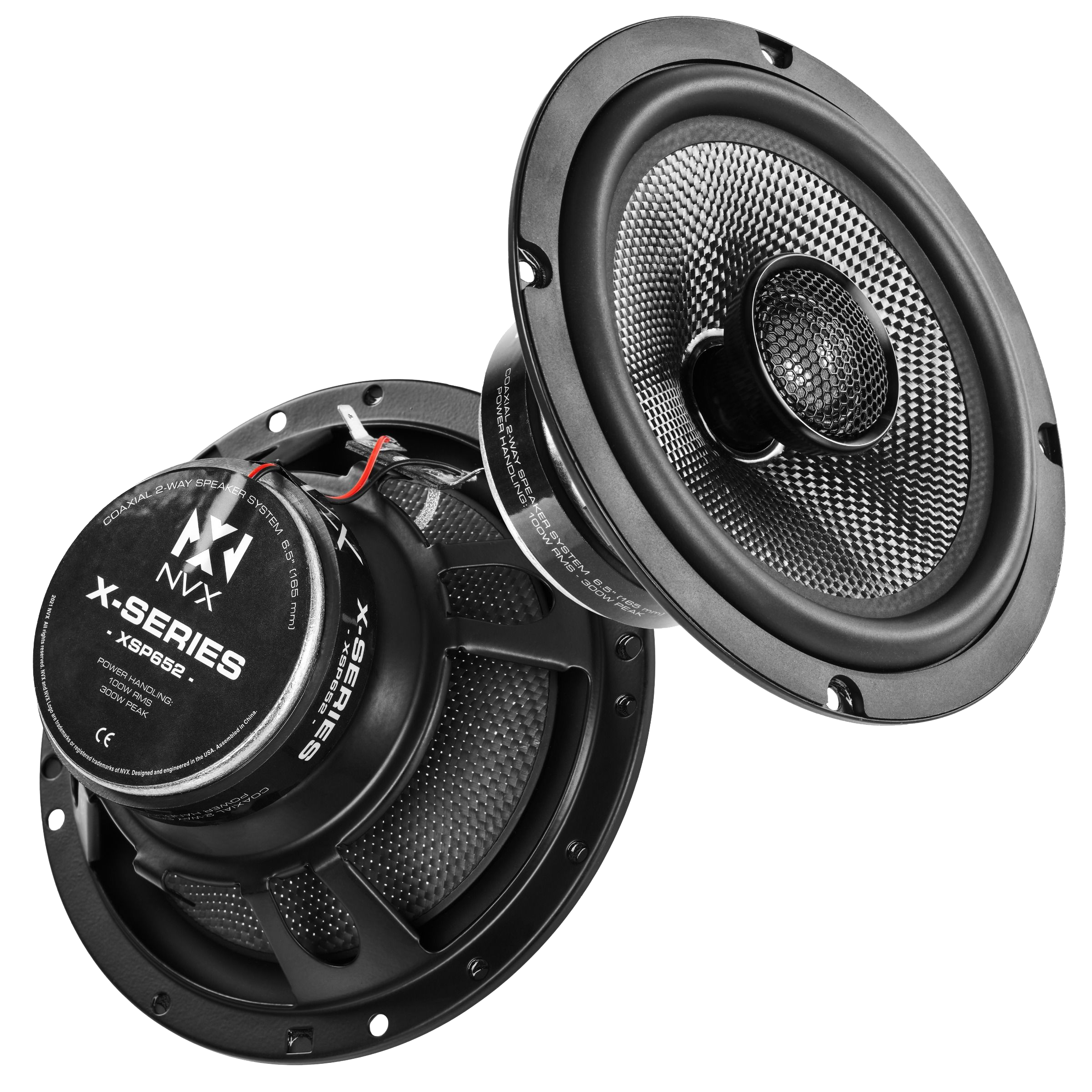 A WAY SPEAKER COAXIAL SYSTEM  
NXI X-SERIES  
XSP652  
POWER XSP652  
CE  
SPEAKING  
900W PEAK  
HANDLING  
200W RMS  
100W MAX  
CE  
X-SERIES  
COAXIAL 2-WAY SPEAKER SYSTEM  
X-SERIES  
XSP652  
POWER XSP652  
CE  
SPEAKING  
900W PEAK  
HANDLING  
200W RMS  
100W MAX