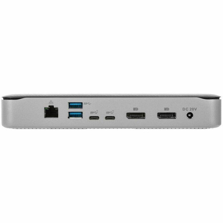 Alt View 4. Targus - Targus Thunderbolt 3 DV4K Docking Station with 85W Power Delivery - for Notebook - Thunderbolt 3 - 2 Displays Supported.