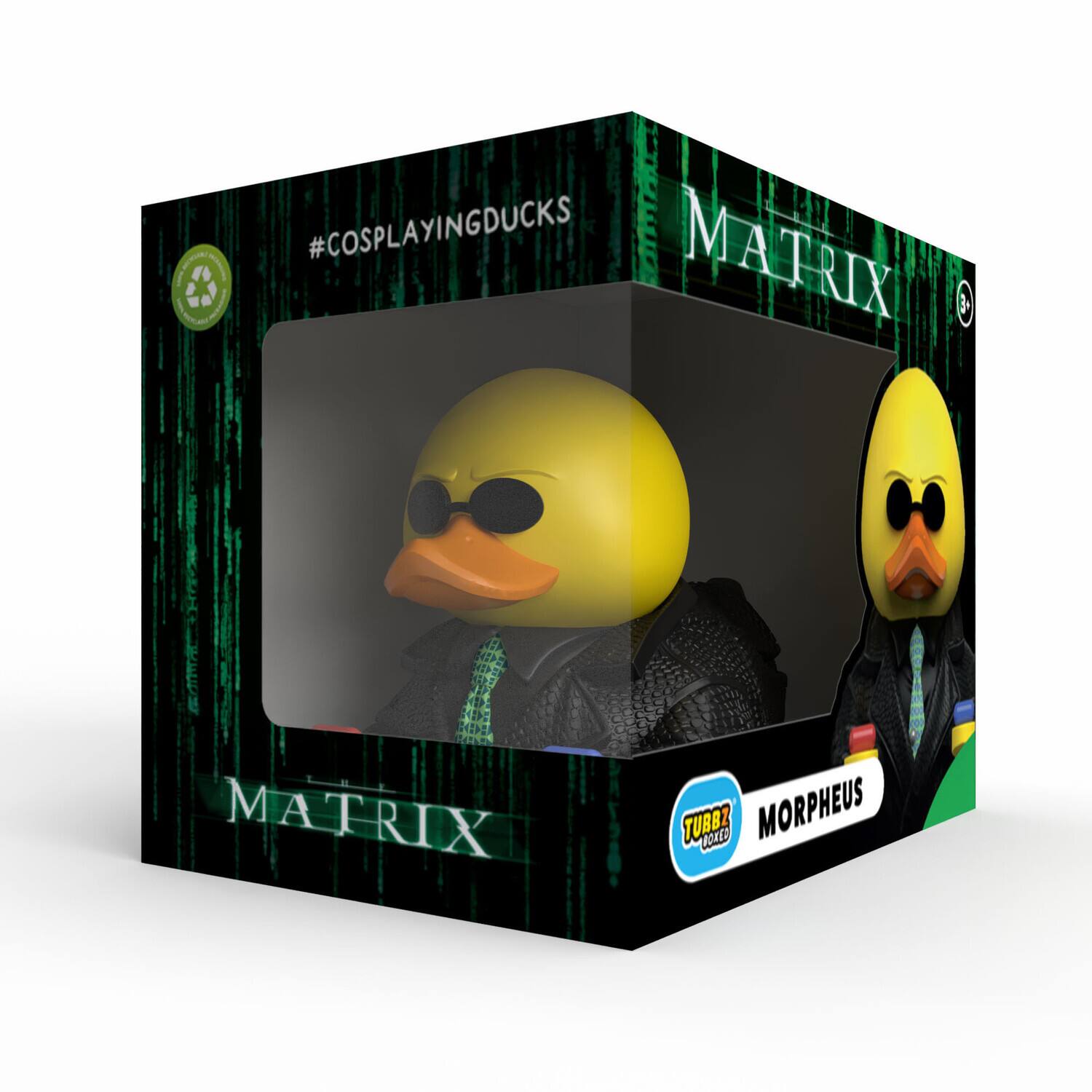 #COSPLAYINGDUCKS  
MATRIX  
MORPHEUS  

TURBZ TOYS