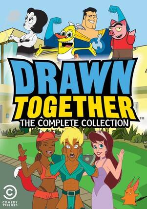 Front. Drawn Together: The Complete Collection - DVD.