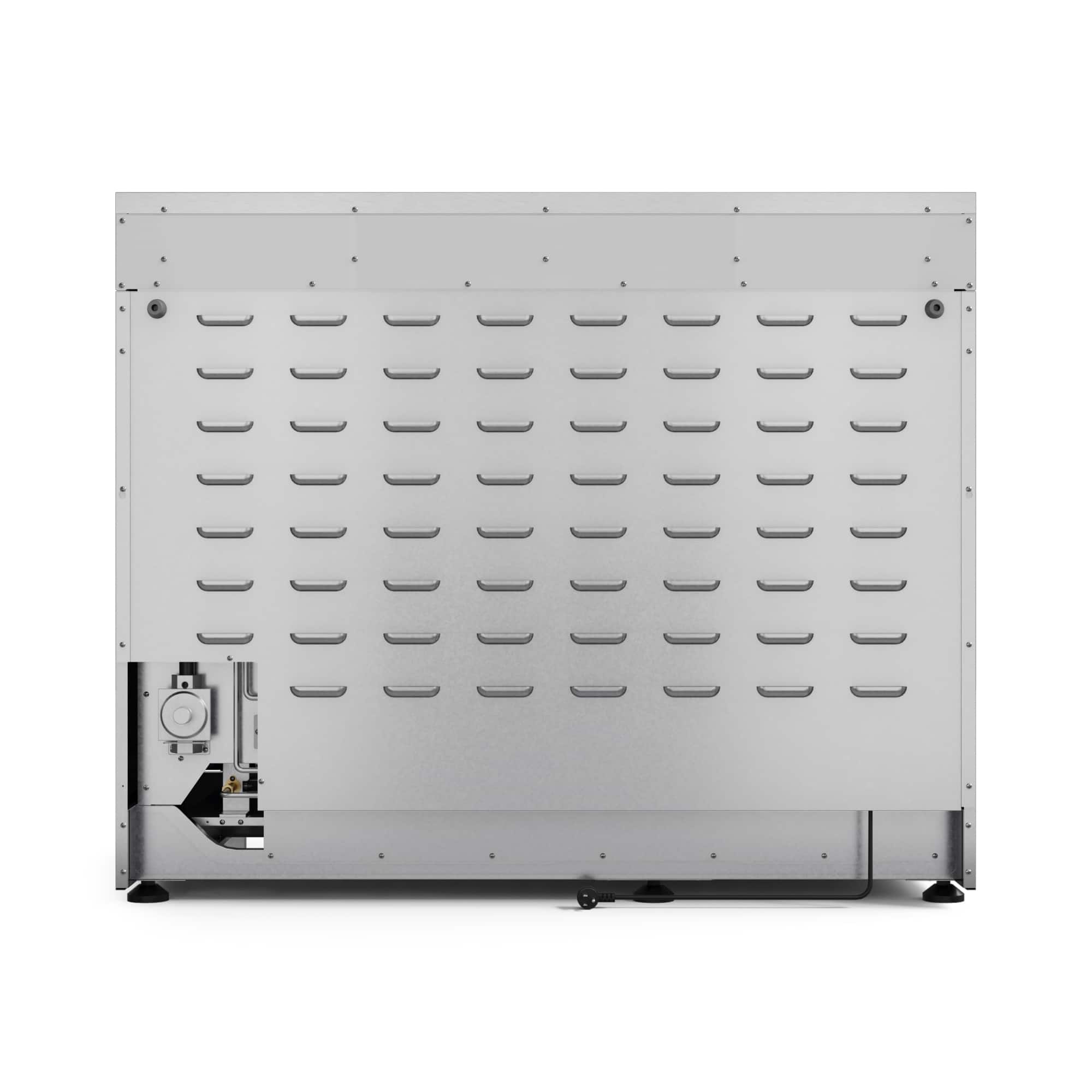 Alt View 15. Thor Kitchen - Gordon Ramsay Series by Thor Kitchen 6.8 Cu. Ft Freestanding Liquid Propane Gas Range - Stainless Steel.