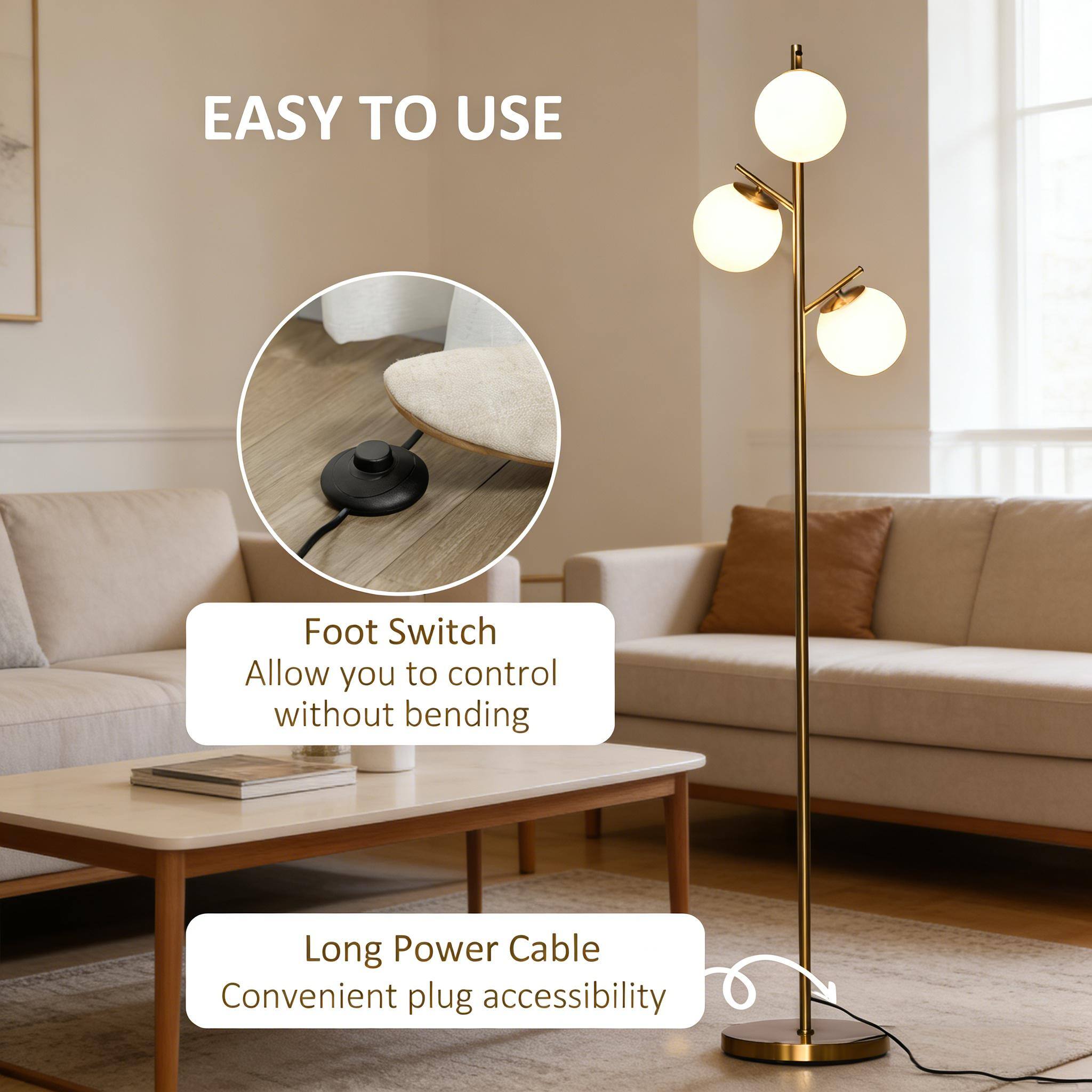 EASY TO USE

Foot Switch
Allow you to control without bending

Long Power Cable
Convenient plug accessibility