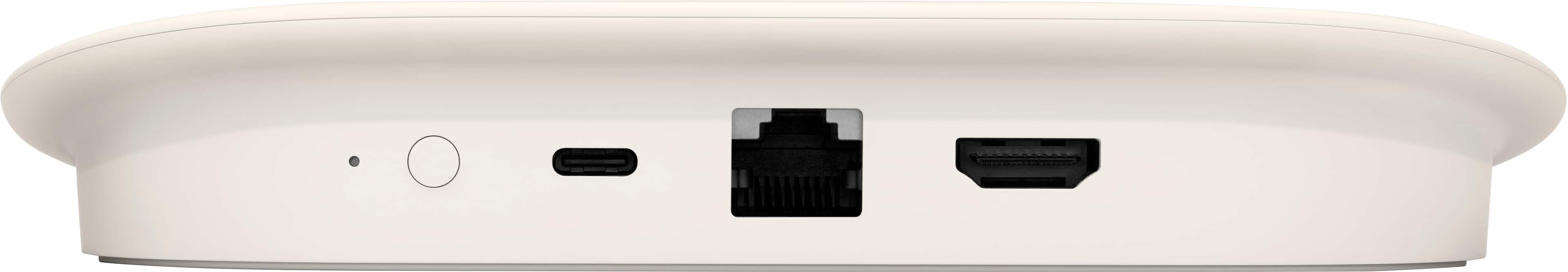 Alt View 12. Google - Google TV Streamer 4K - Fast Streaming Device in 4K HDR - 32 GB of Storage - Porcelain.