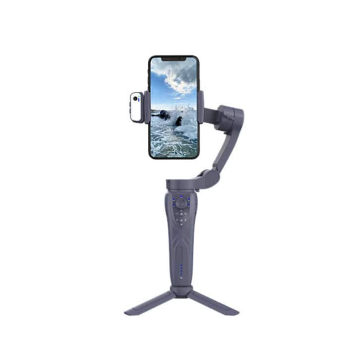 Cluzine - 3-Axis Handheld Phone Stabilizer Anti-Shake Face Tracking Vlog Balance Mount