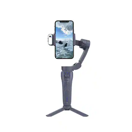 Front. Cluzine - 3-Axis Handheld Phone Stabilizer Anti-Shake Face Tracking Vlog Balance Mount.