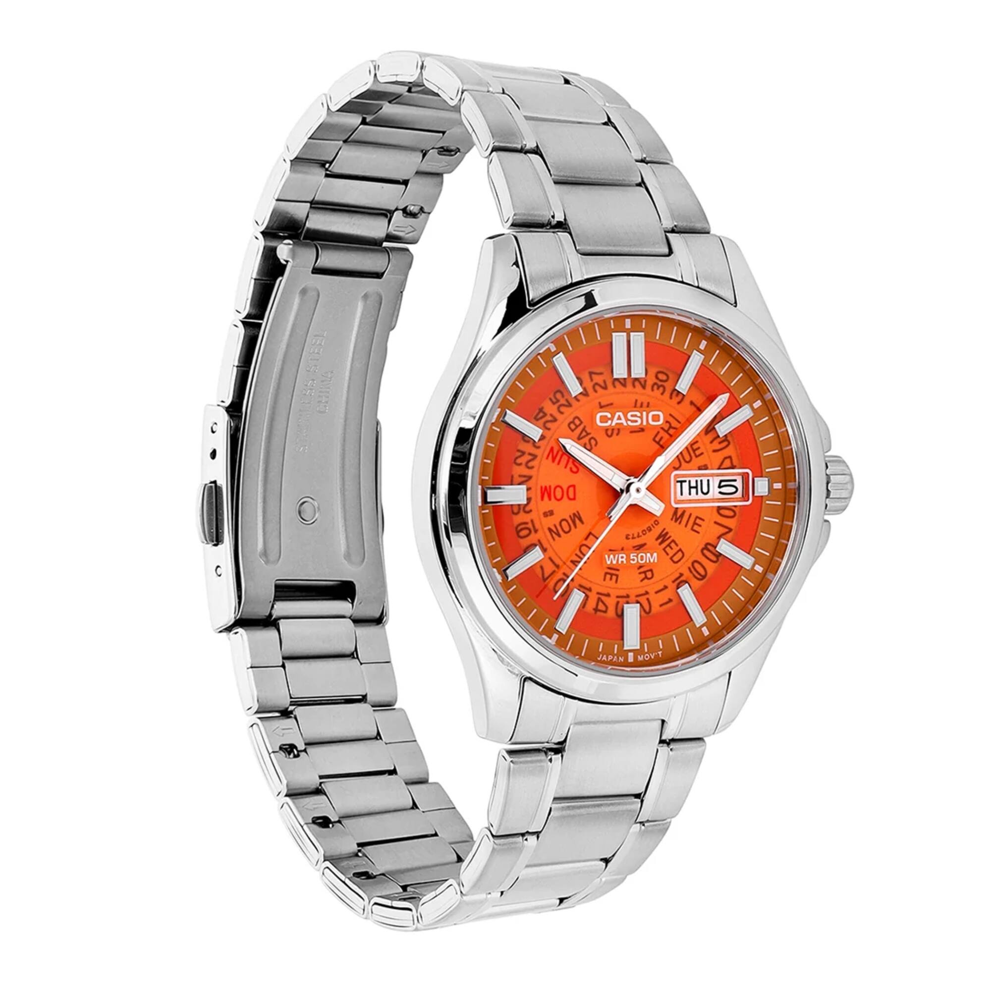 STEEL CHIA  
L 11 O 2 2 24 25  
CASIO In 22 SAB S FRI JUE 3 4 Z DOM THU 5 MIE O 19 MON DIGOTTS WED 7 17 LON WR IE 50M R 8 4 V 1 I JAPAN I T'VOM