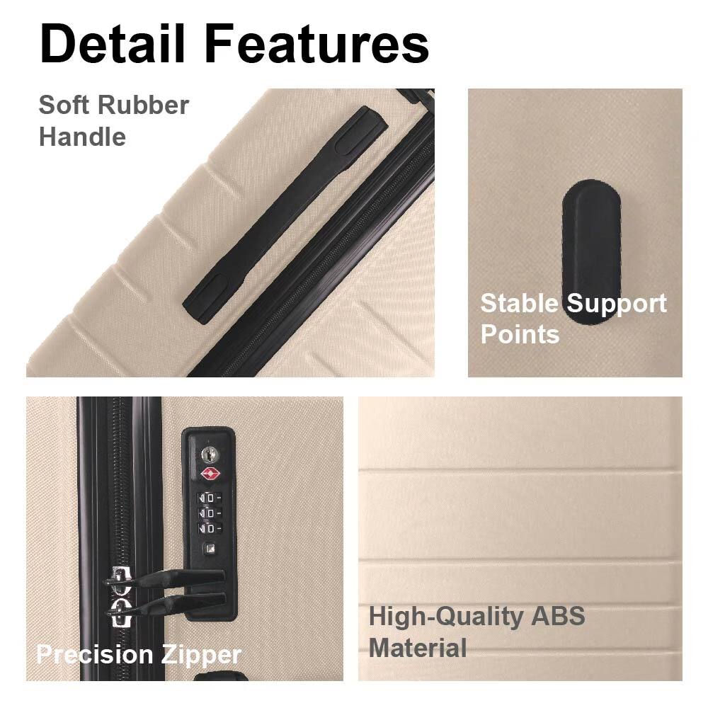 Detail Features

- Soft Rubber Handle
- Stable Support Points
- Precision Zipper
- High-Quality ABS Material