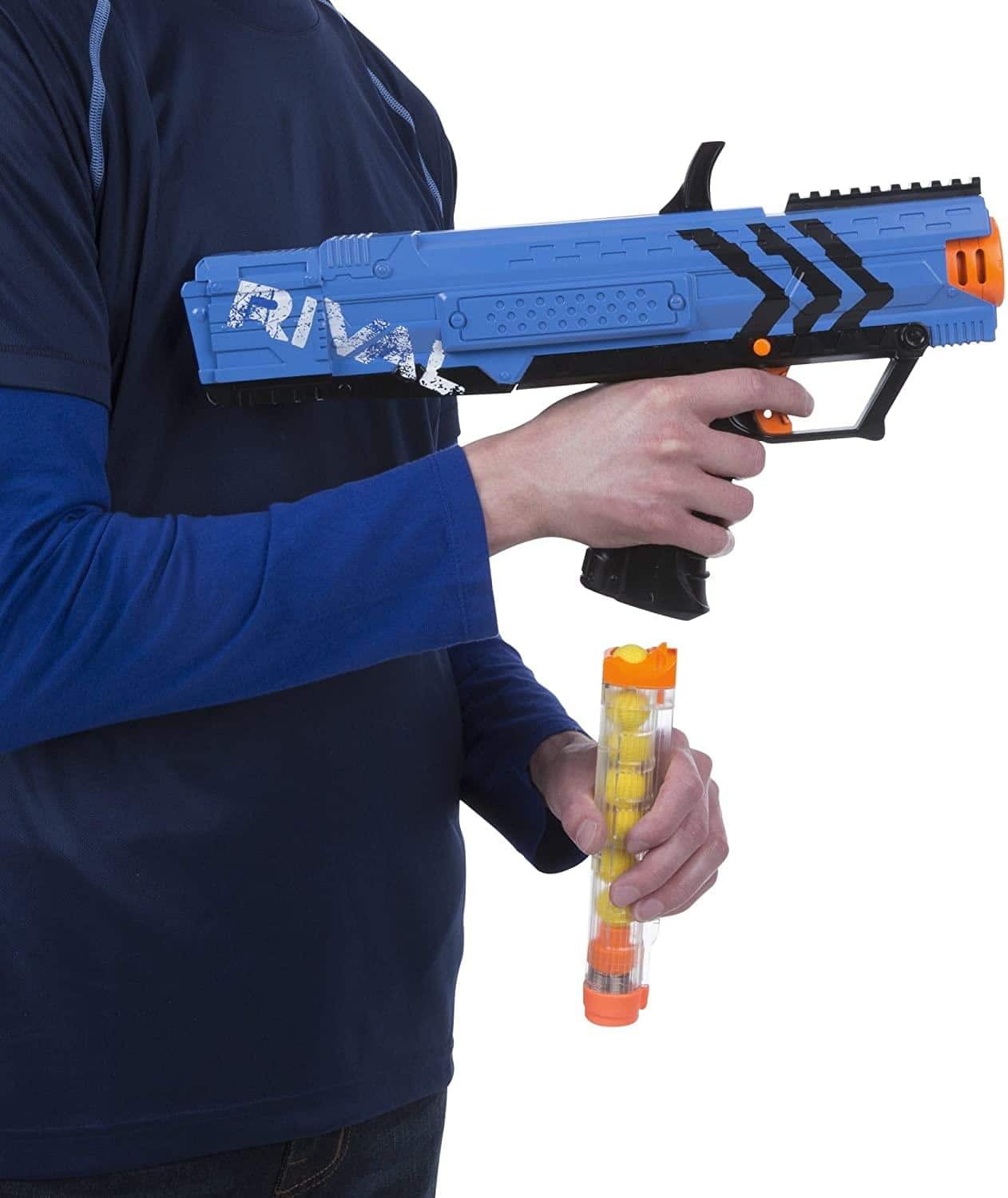 Hasbro Nerf Rival Apollo XV 700 Spring Action Blaster Blue