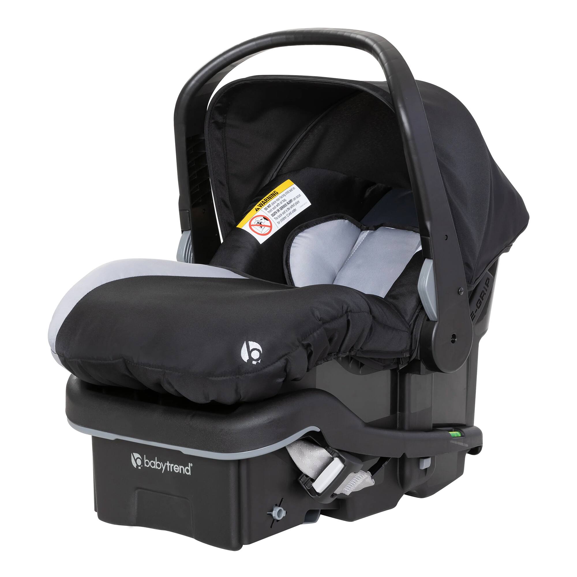 WARNING 1  
(04.00 II irga COSTATE - A section MUR % redito  
E-GRIP  
babytrend