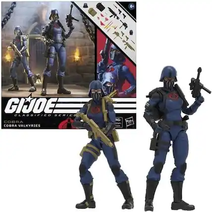 G.I. JOE
CLASSIFIED SERIES
COBRA
COBRA VALKYRIES
NG: 17+