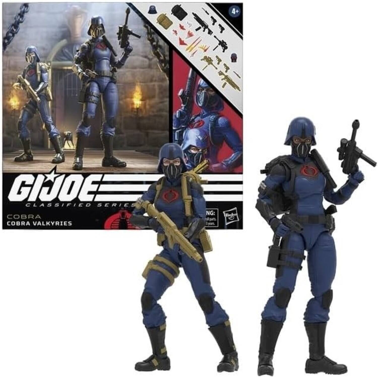 Hasbro Collectibles - G.I. Joe - Classified Series - Cobra Valkyries, 68 - COLLECTABLES