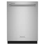 KitchenAid - 24" Top Control Built-In Tub Dishwasher with 3rd Rack, FreeFlex, 44 dBA - Stainless Steel