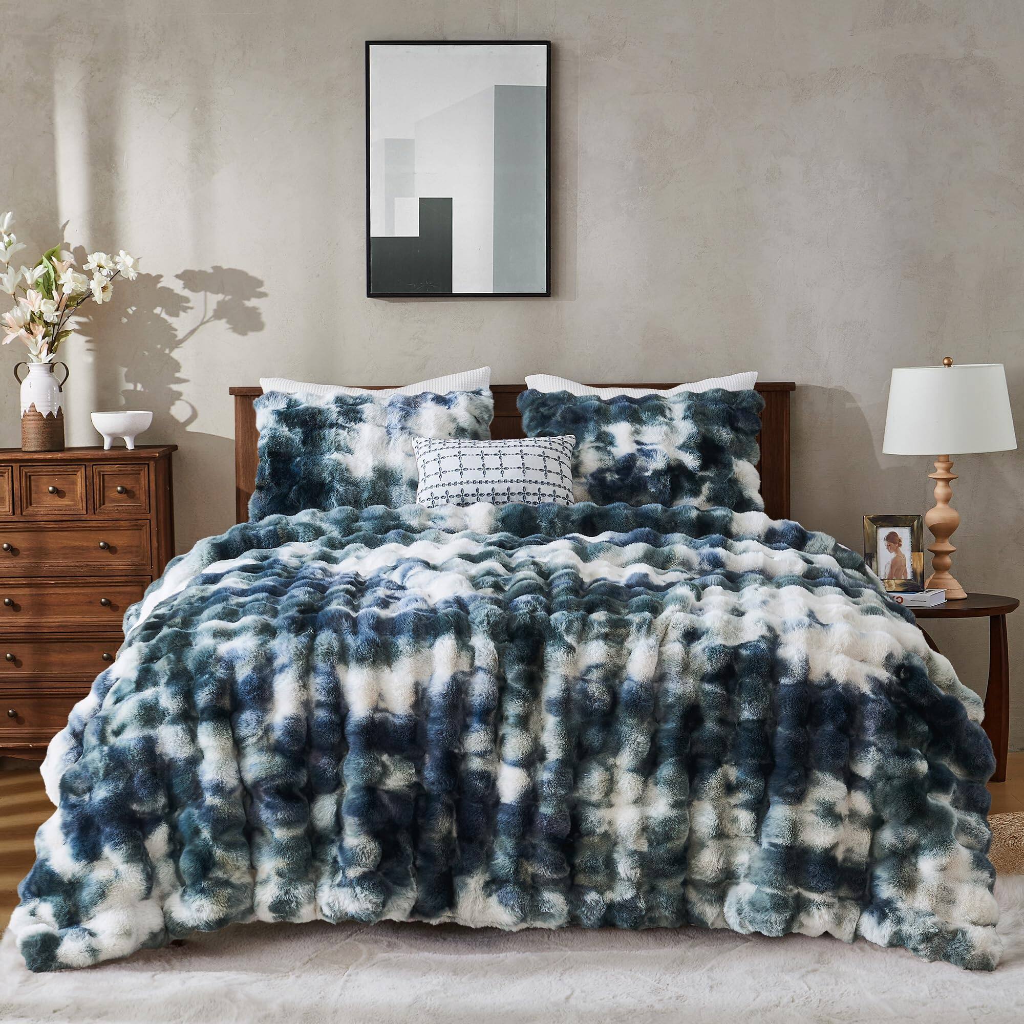 Tie Dye-dark Teal-King