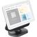 Angle. Wasserstein - Adjustable Stand for Google Nest Hub (2nd Gen) - Charcoal.