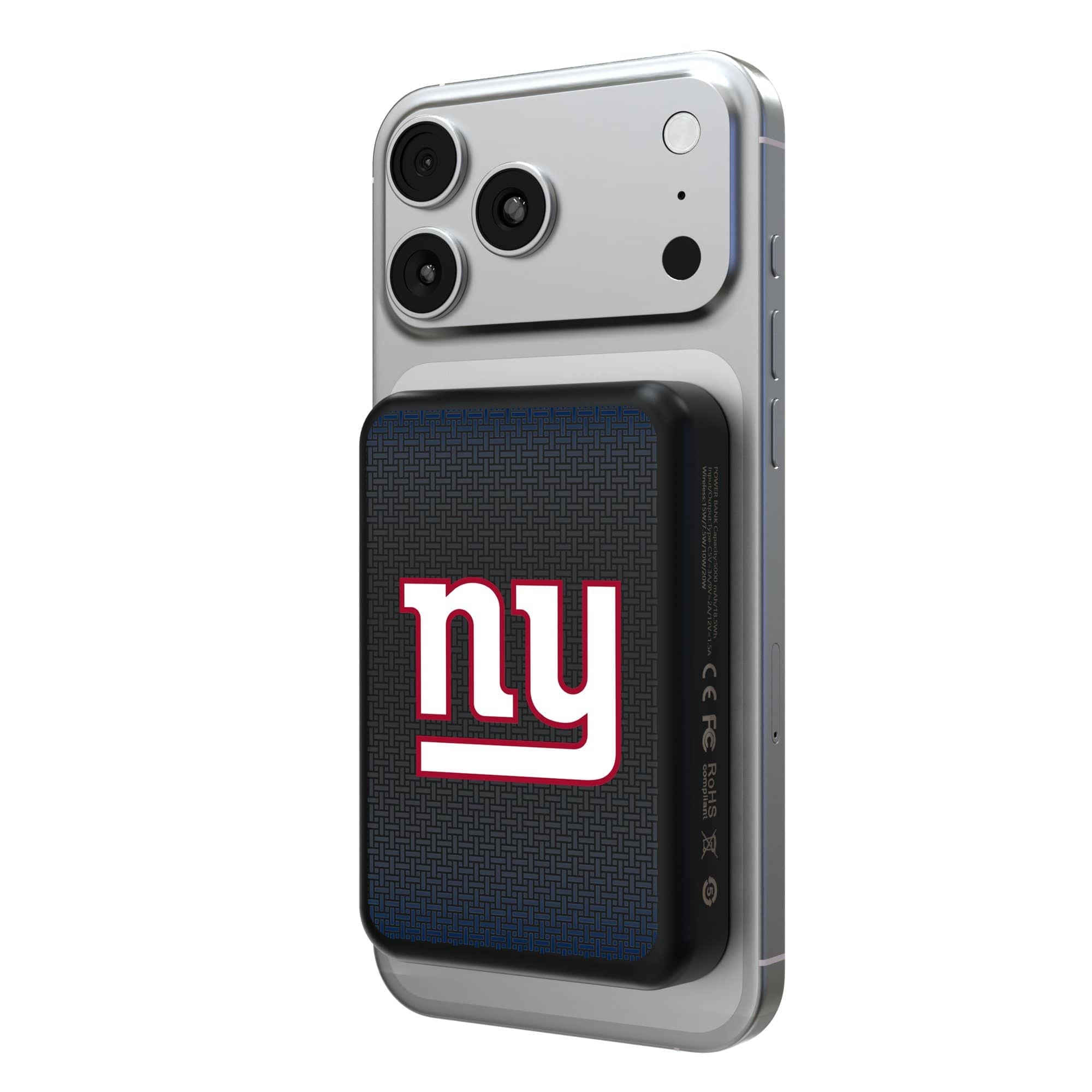 Keyscaper - New York Giants Wireless Magnetic Power Bank - Black price history on PriceWatchPro