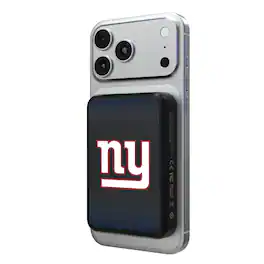 Keyscaper - New York Giants Wireless Magnetic Power Bank - Black