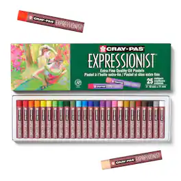 Sakura - Cray-Pas Expressionist Oil Pastel Set for Artists, 25 Colors