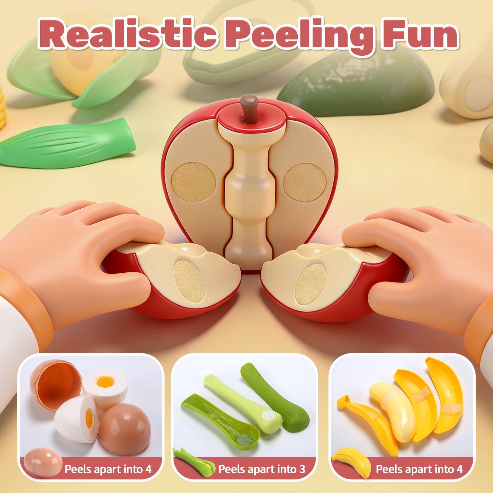 Realistic Peeling Fun

Peels apart into 4

Peels apart into 3

Peels apart into 4