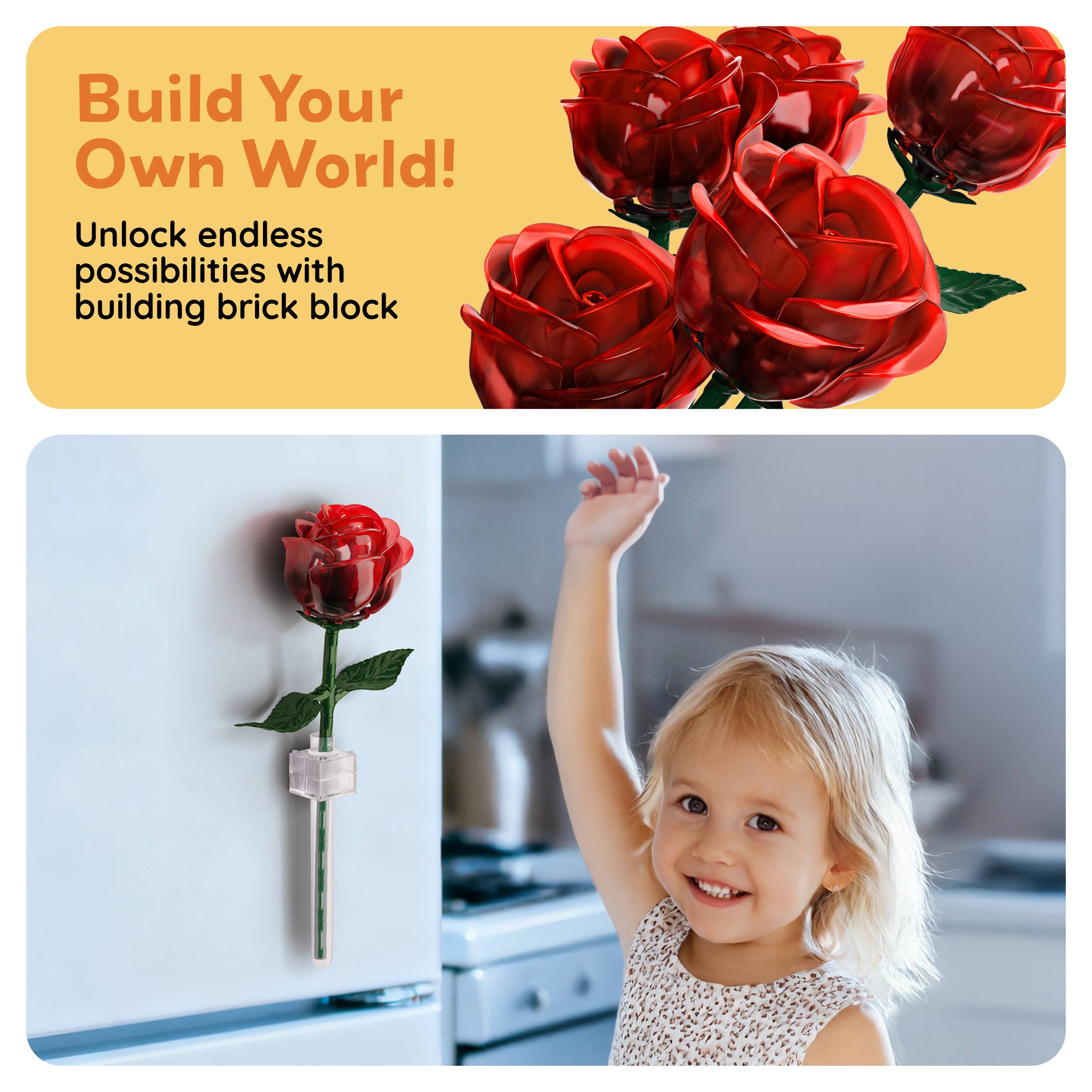 Build Your Own World!  
Unlock endless possibilities with building brick block