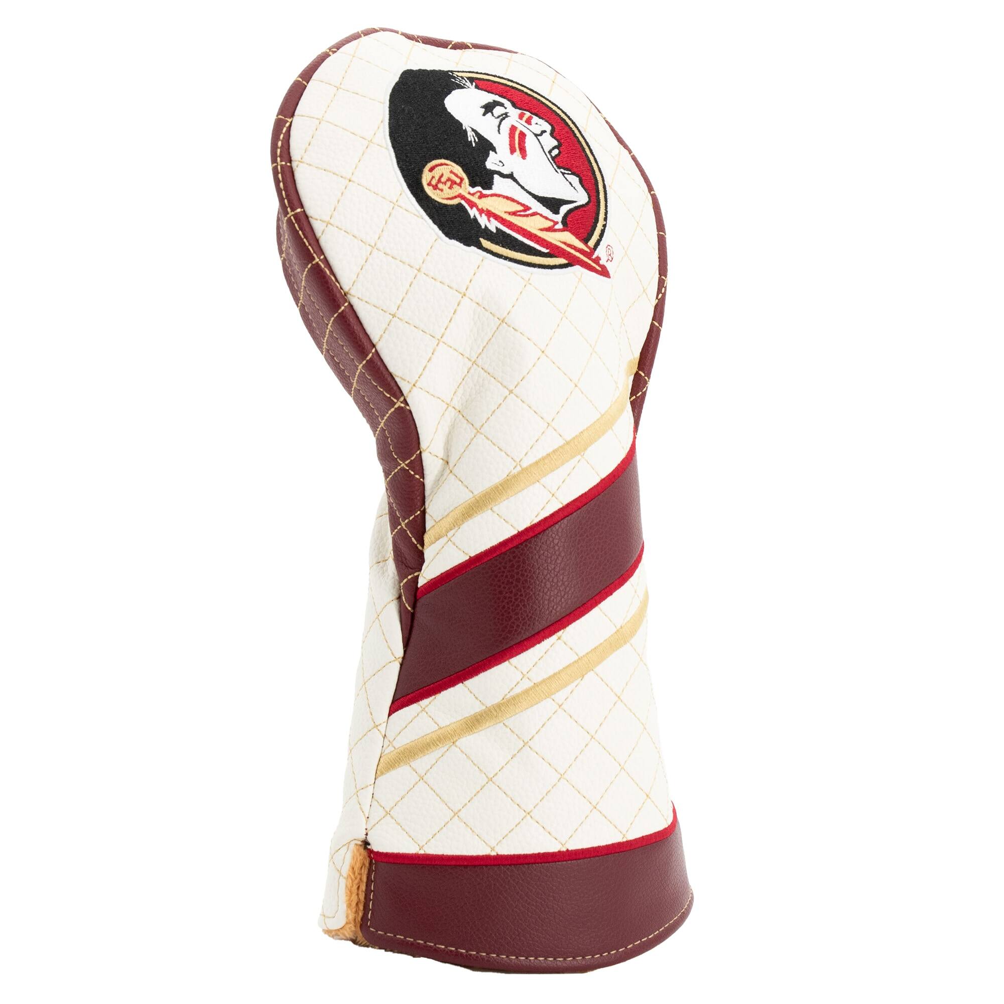 Alt View 2. Team Golf - Florida State Seminoles Striped Quilted Driver Headcover - Multicolor.