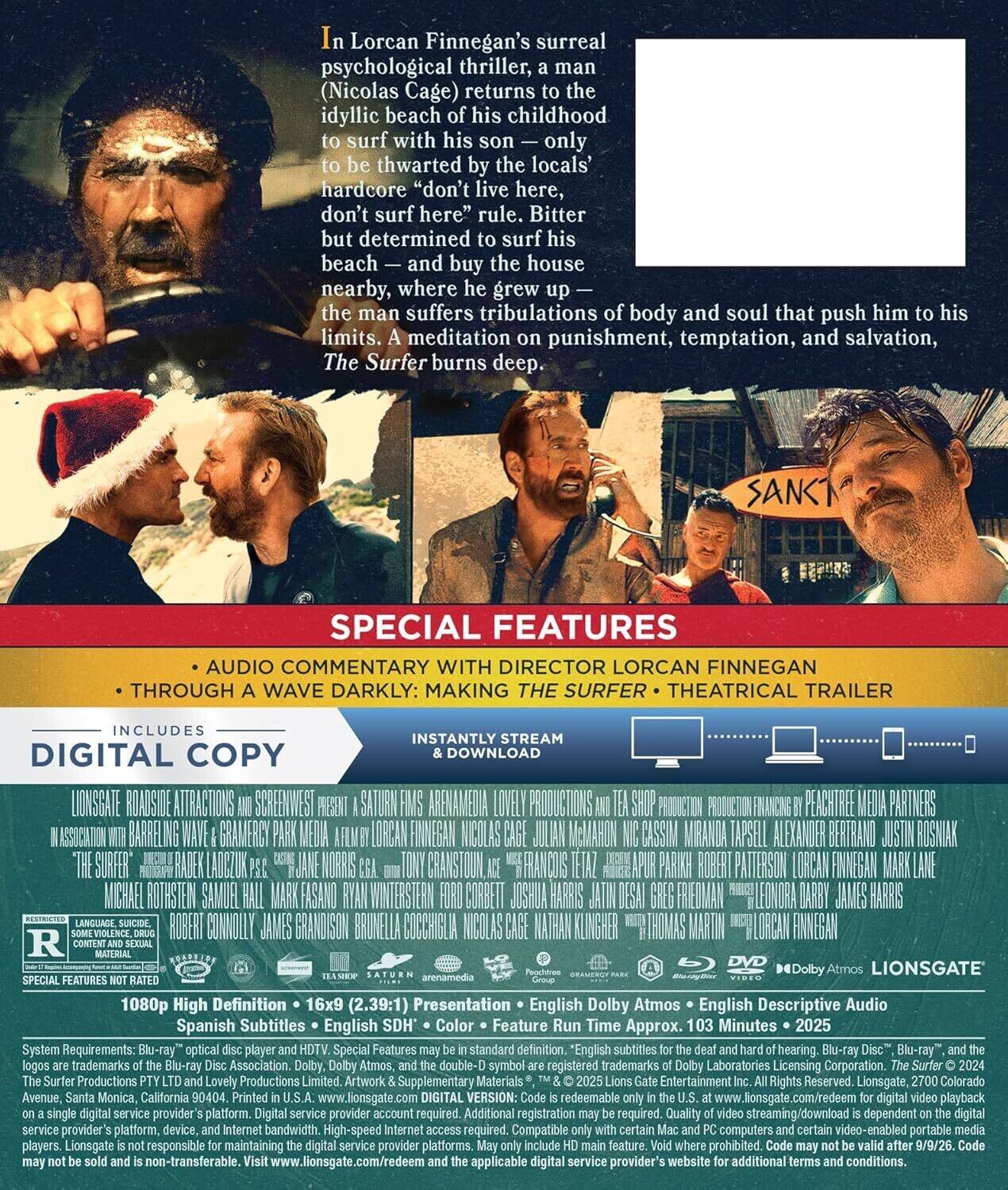 Alt View 1. The Surfer   - BLU-RAY.