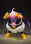 Left. Bandai - Majin Buu - Good - Dragon Ball - Tamashii Nations S.H.Figuarts 7.1" Figure.