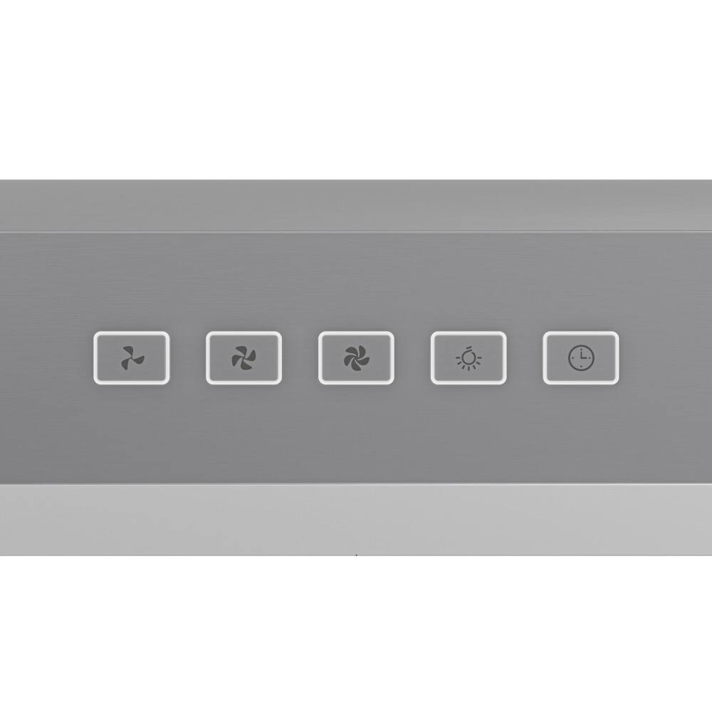 Alt View 7. Broan - Broan-NuTone 30-Inch Under Cabinet Range Hood, ENERGY STAR, 350 Max Blower CFM, Stailess Steel - Stainless Steel.