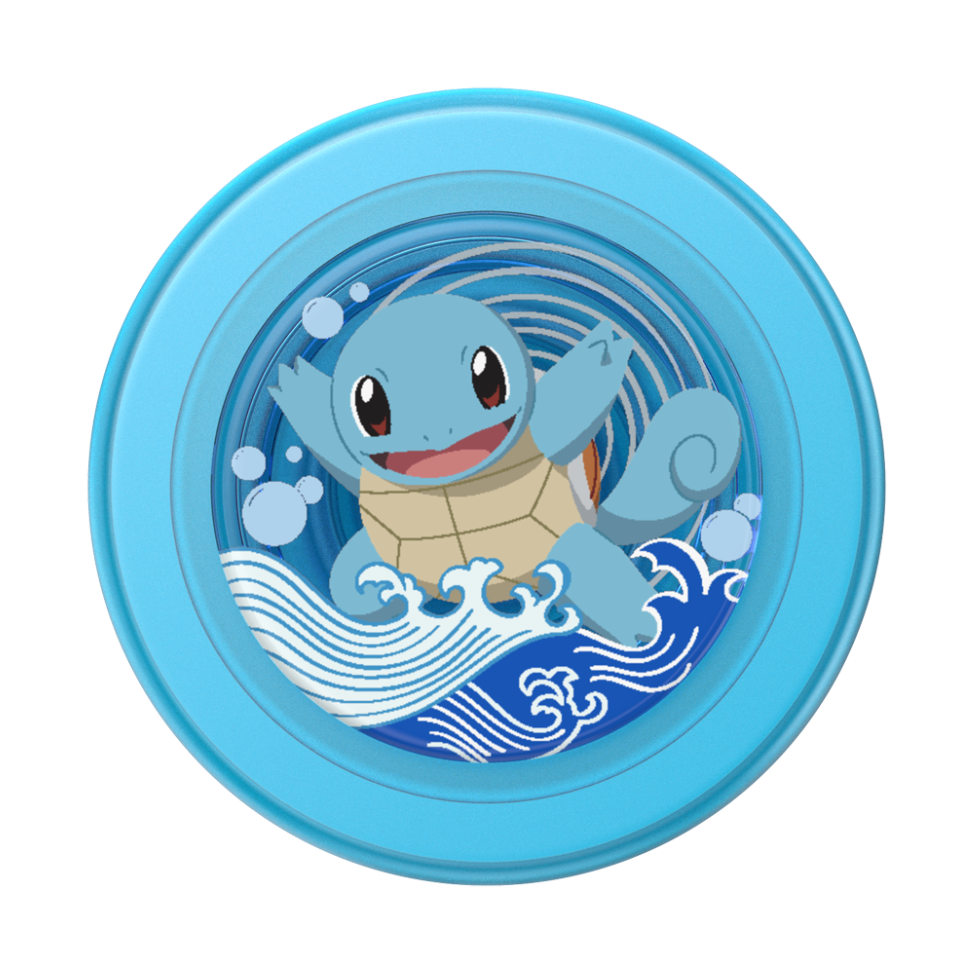 PopSockets - MagSafe PopGrip Universal Magnetic Grip & Stand with Adapter Ring for Cell Phones - Pokemon - -Squirtle Water - Front_Zoom