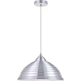 Living District - Circa 1 Light Pendant - Burnished Nickel