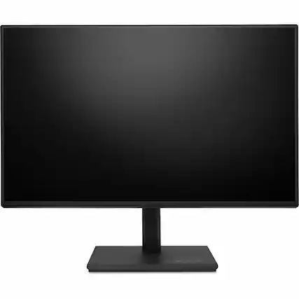 Front. Acer - Vero 23.8" IPS LED FHD 120Hz Monitor (VGA, HDMI) - Black.