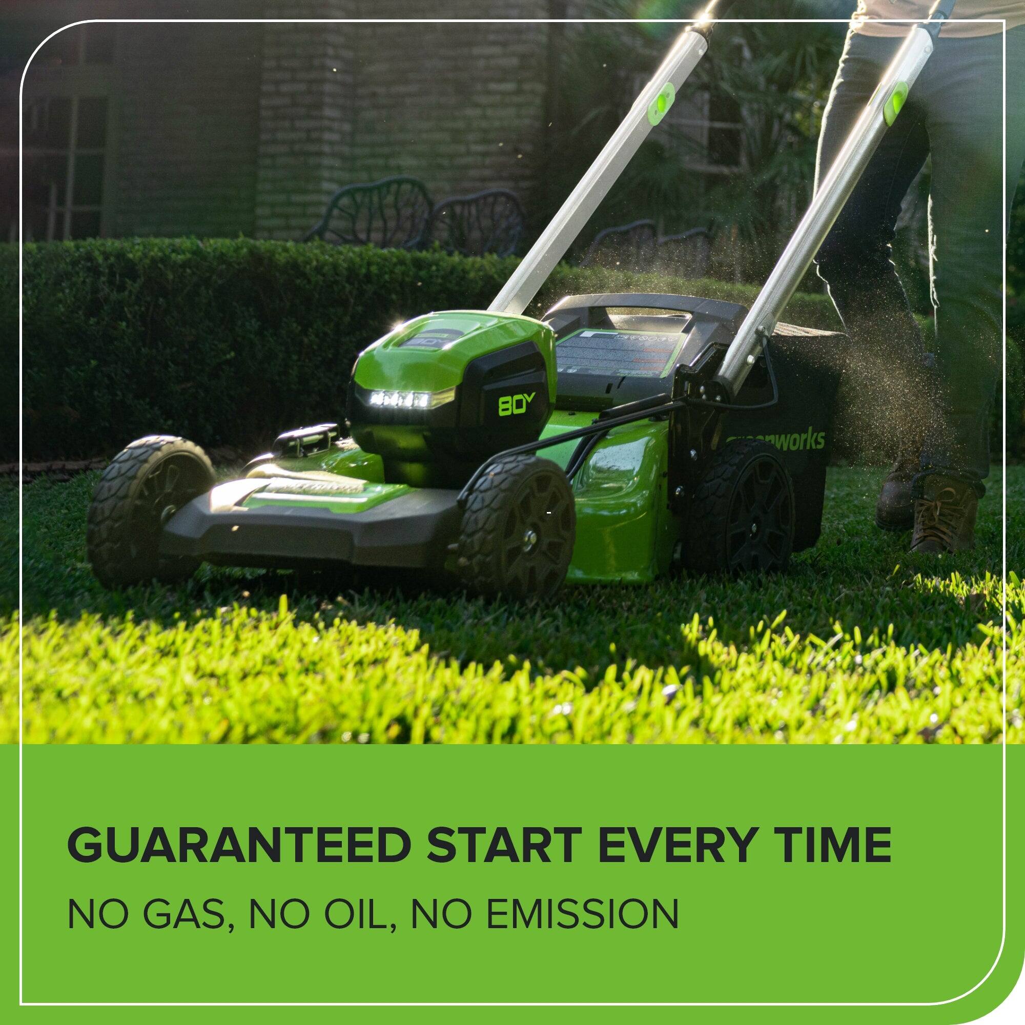 BOY works  
GUARANTEED START EVERY TIME  
NO GAS, NO OIL, NO EMISSION