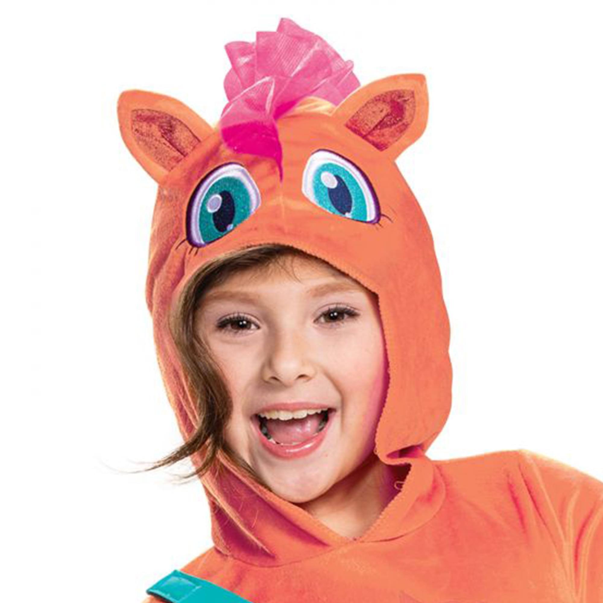 Alt View 2. Disguise - My Little Pony Sunny Starscout Girls Hooded Costume Jumpsuit | S (4-6x) - Brown.