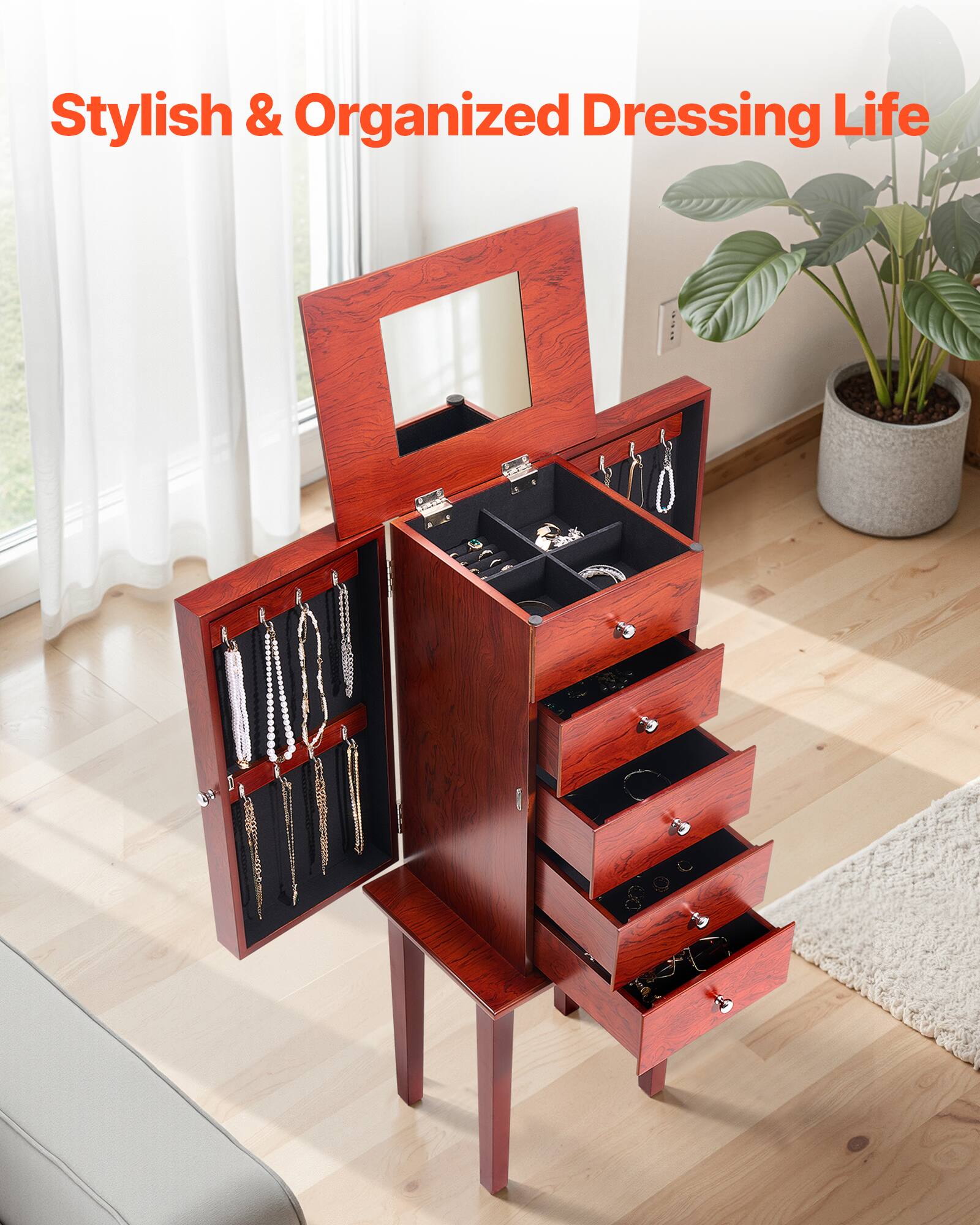 Stylish & Organized Dressing Life
