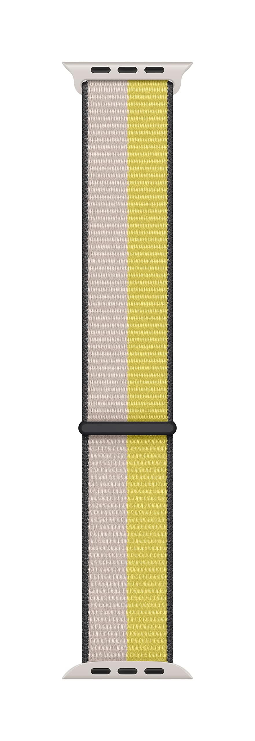 Apple - Watch Band - Sport Loop (45mm) - Oat Milk/Lemon Zest - Regular - Multicolor